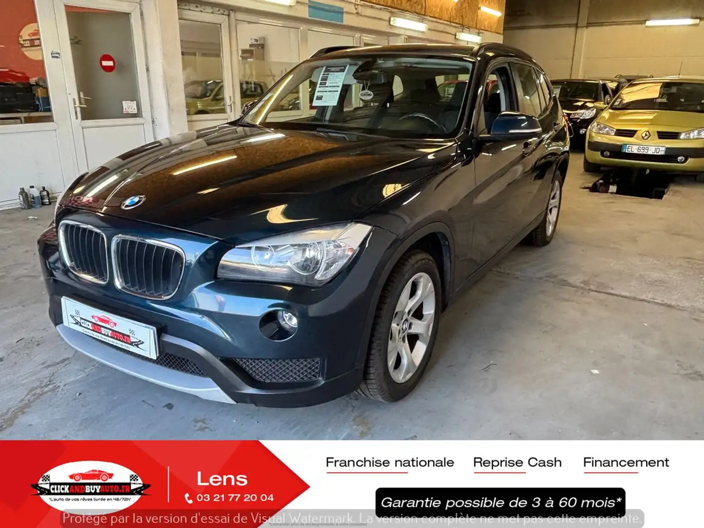 BMW X1 1.8 s-Drive Lounge // REGULATEUR / GPS / CLIM / CH Blu/Azzurro - 1