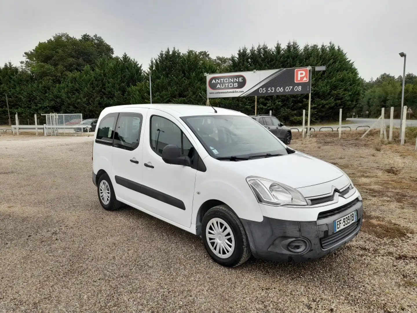 Citroen Berlingo 1.6 HDI90 FAP MULTISPACE 5P Blanc - 1