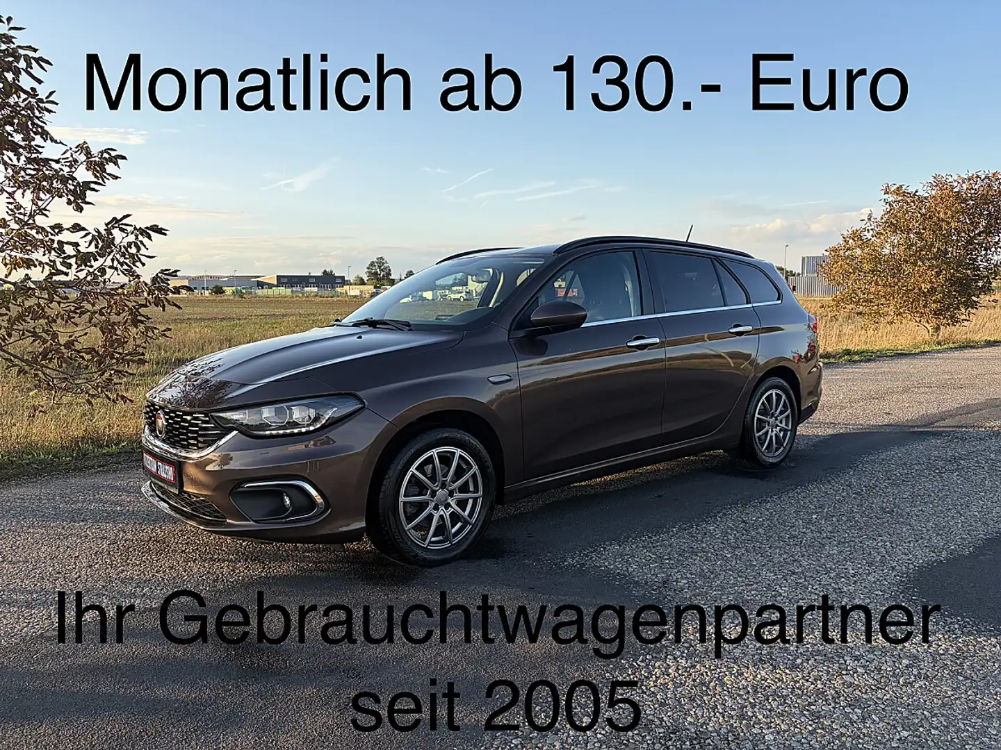 Fiat Tipo 1,6 MultiJet II 120 DDCT Lounge Braun - 1