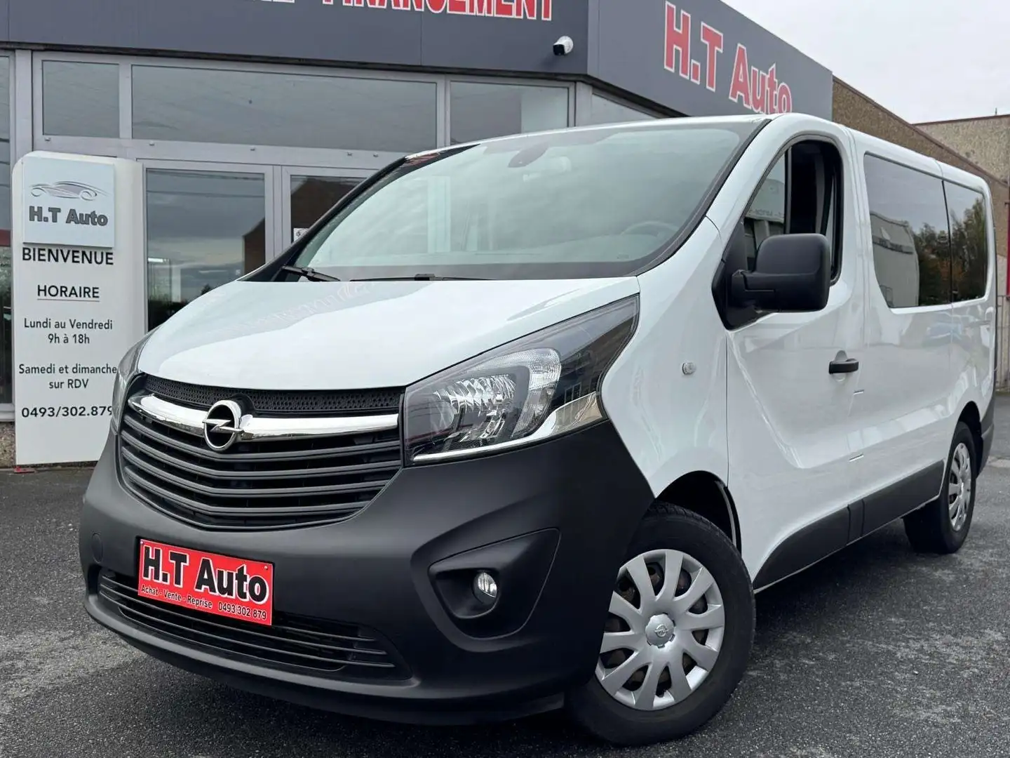Opel Vivaro 1.6 Cdti Bi Turbo/8 places/Garantie 1 an/Etat neuf Blanc - 1