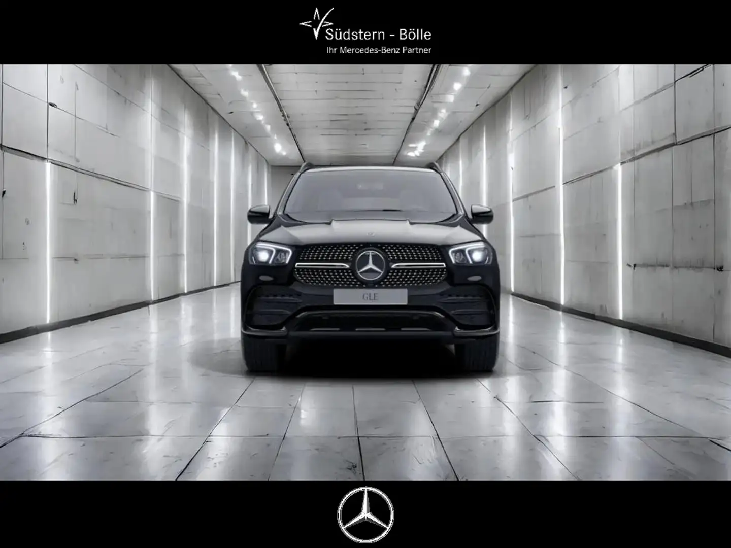 Mercedes-Benz GLE 400 d 4M AMG+NIGHT+AHK+DISTRO+BURMESTER+360° Noir - 2