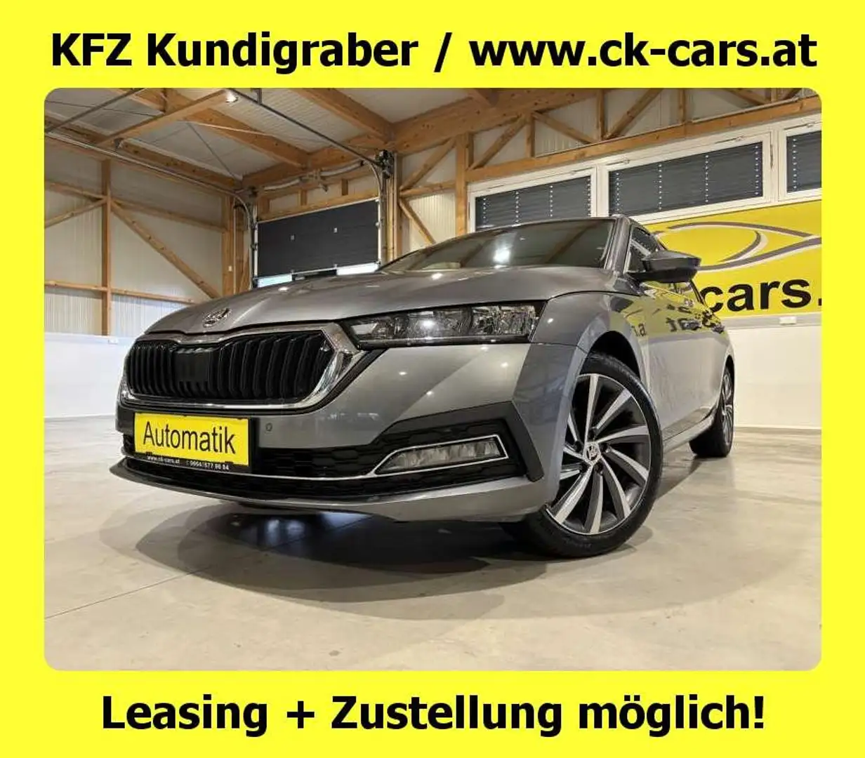 Skoda Octavia DSG LED VIRTUAL COCKPIT HEAD-UP-DISPLAY AHK Grau - 1