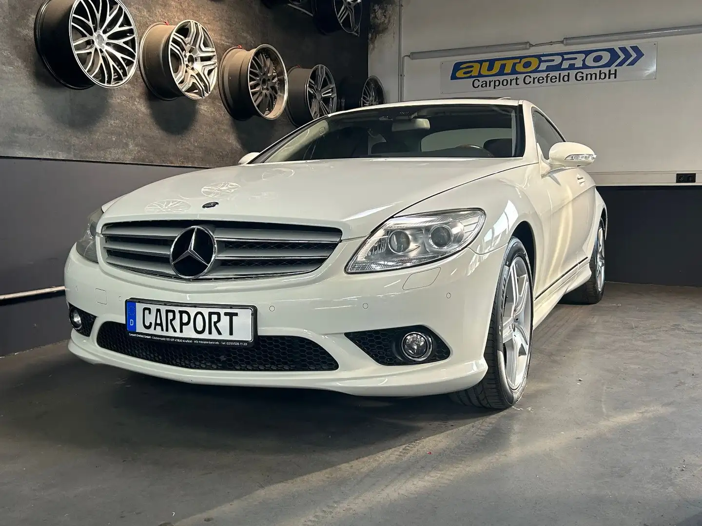 Mercedes-Benz CL 500 AMG-PAKET/NACHTSICHT/ALCANTARA/KAMERA Alb - 2