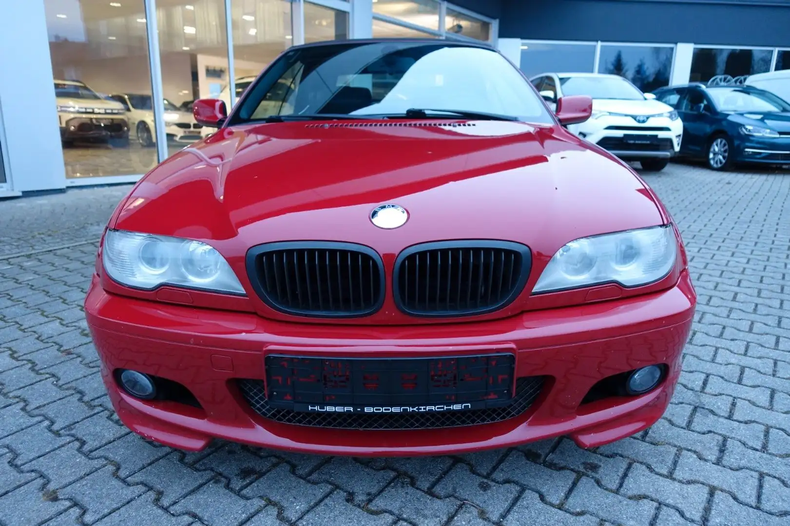 BMW 318 Ci Cabrio Navi, Leder, Xenon, PDC, M-Sport Červená - 2
