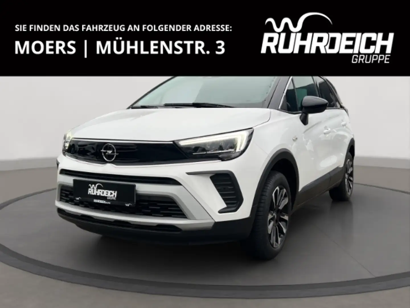 Opel Crossland Elegance Navi LED Apple CarPlay Android Auto Mehrz Weiß - 1
