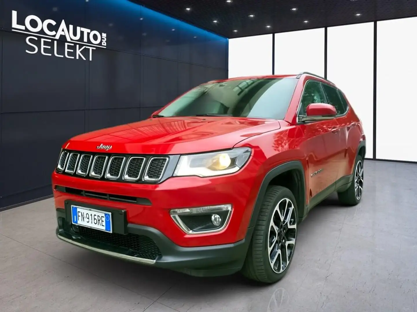 Jeep Compass 2.0 mjt Limited 4wd 170cv auto - PROMO Red - 1