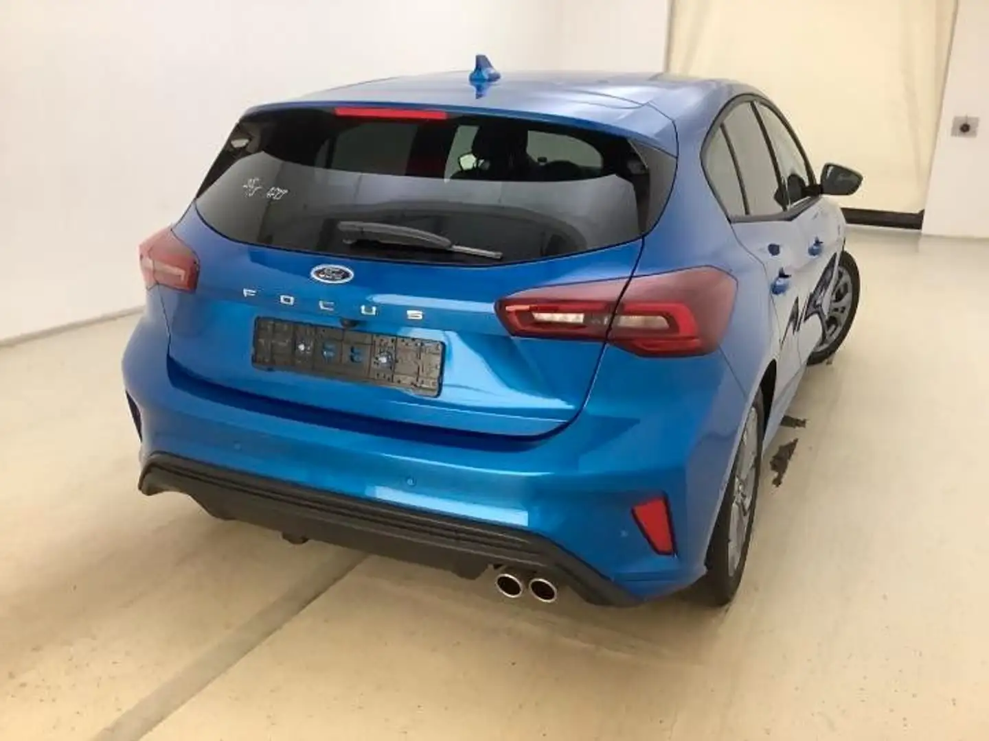 Ford Focus 1,0 EcoBoost St-Line X,AHK,Ergositz,GJR Blau - 2
