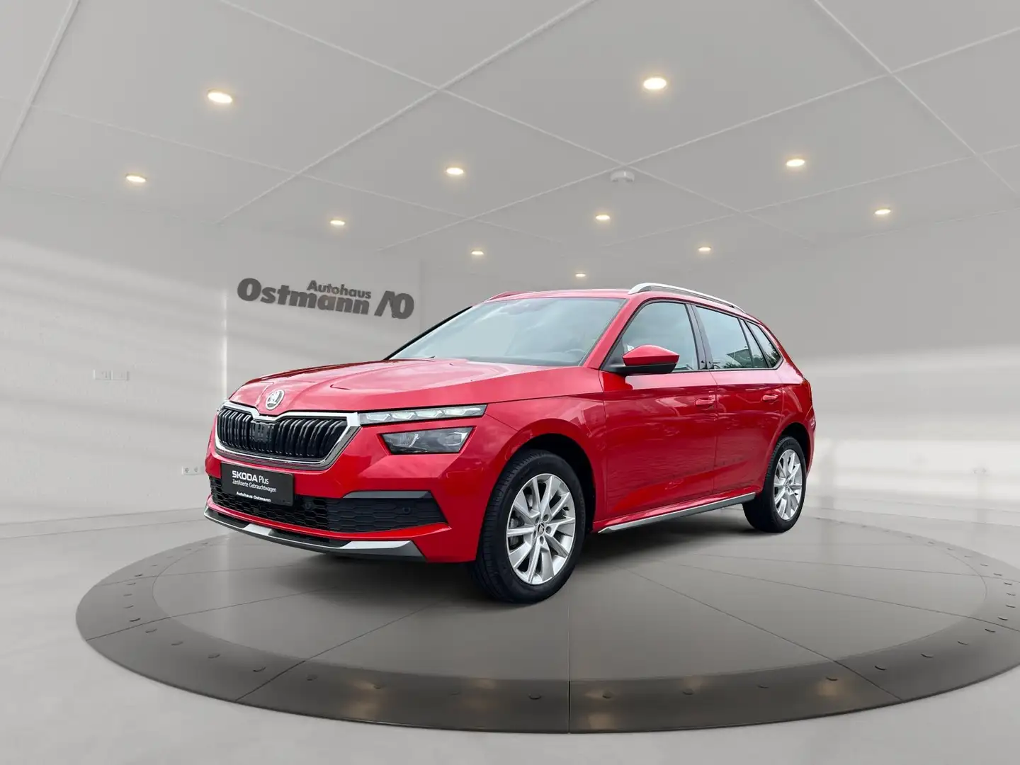 Skoda Kamiq Style 85kw TSI DSG *AHK*PDC*RFK*NAVI*SHZ* Rouge - 2