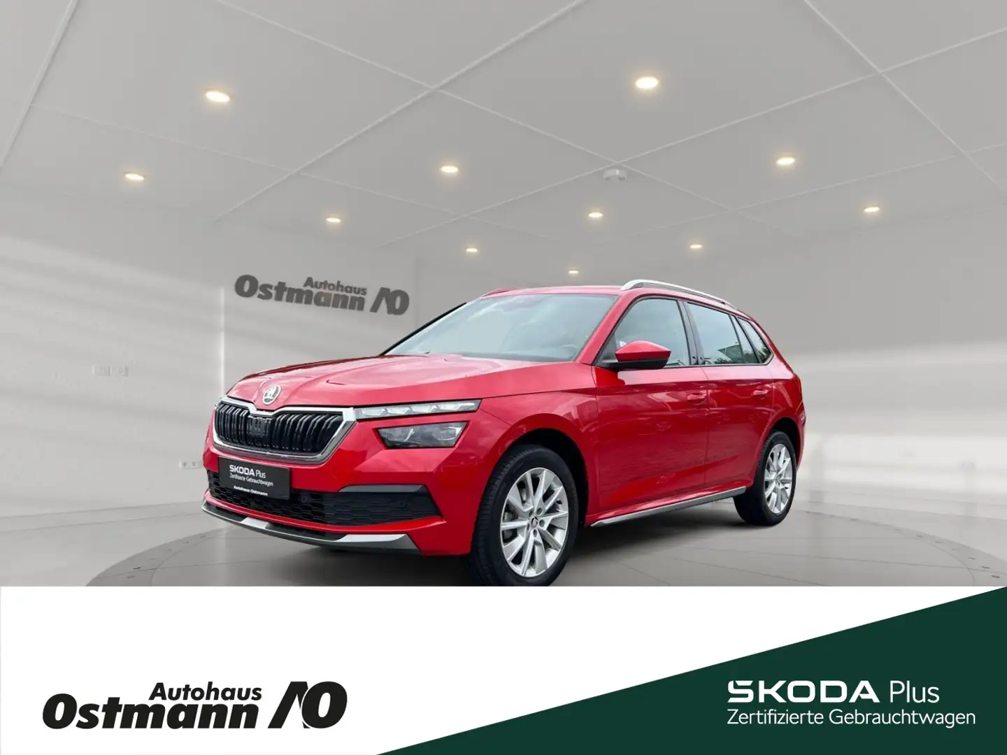 Skoda Kamiq Style 85kw TSI DSG *AHK*PDC*RFK*NAVI*SHZ* Rouge - 1