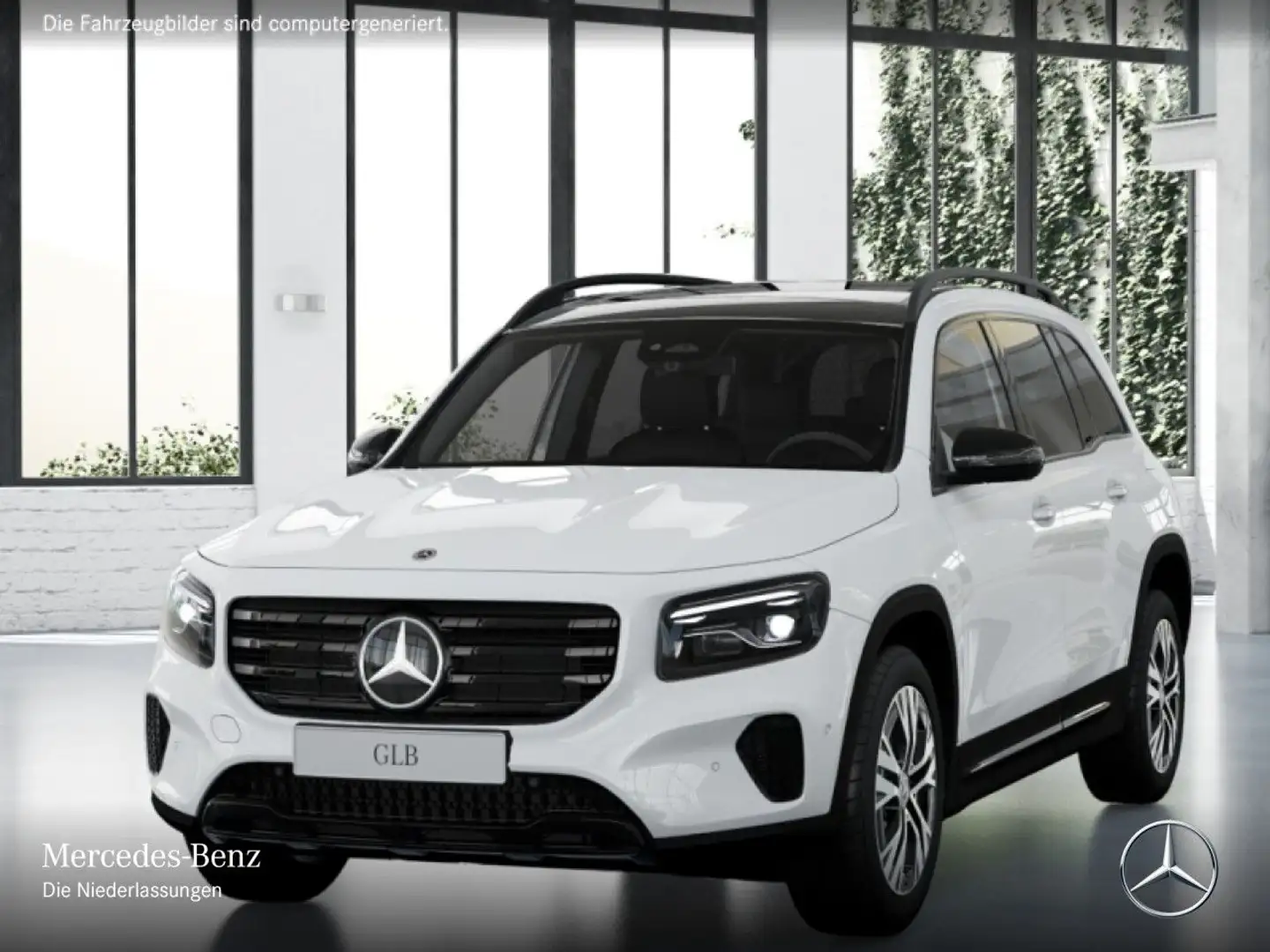 Mercedes-Benz GLB 200 d PROGRESSIVE+NIGHT+PANO+MULTIBEAM+KAMERA Weiß - 2