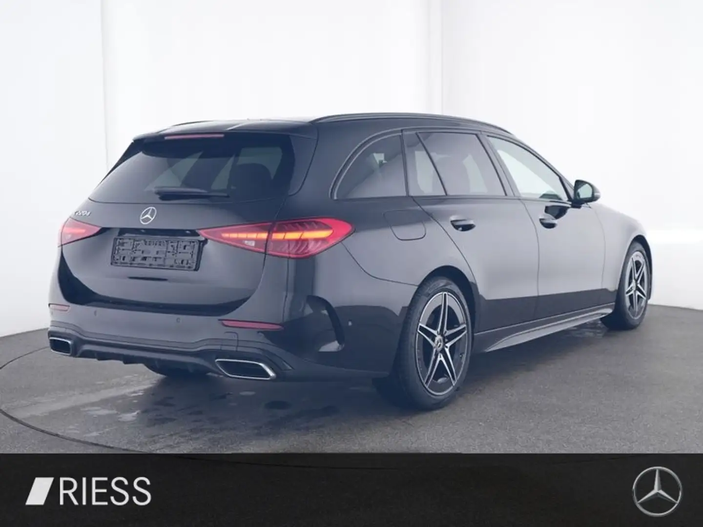 Mercedes-Benz C 220 d T AMG ADVA+ PANO NIGHT 18 AMBI+ LED DAB Schwarz - 2