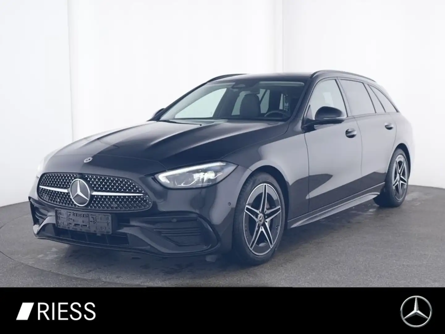 Mercedes-Benz C 220 d T AMG ADVA+ PANO NIGHT 18 AMBI+ LED DAB Schwarz - 1