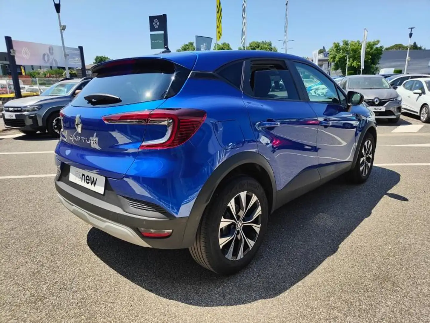 Renault Captur 1.3 TCe mild hybrid 140ch Evolution EDC Bleu - 2