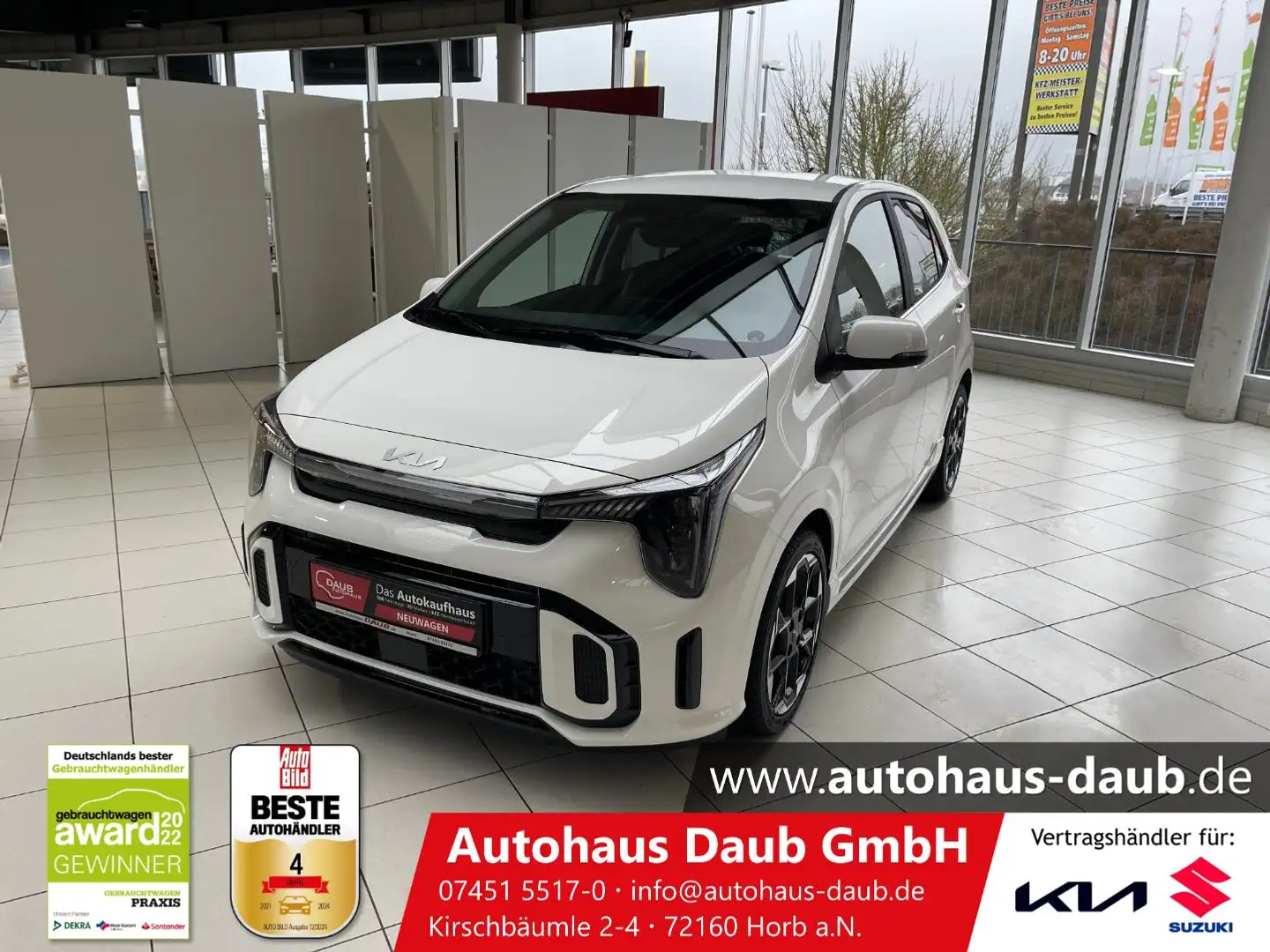 Kia Picanto 1.2 MT PE2 GT-LINE Bílá - 2
