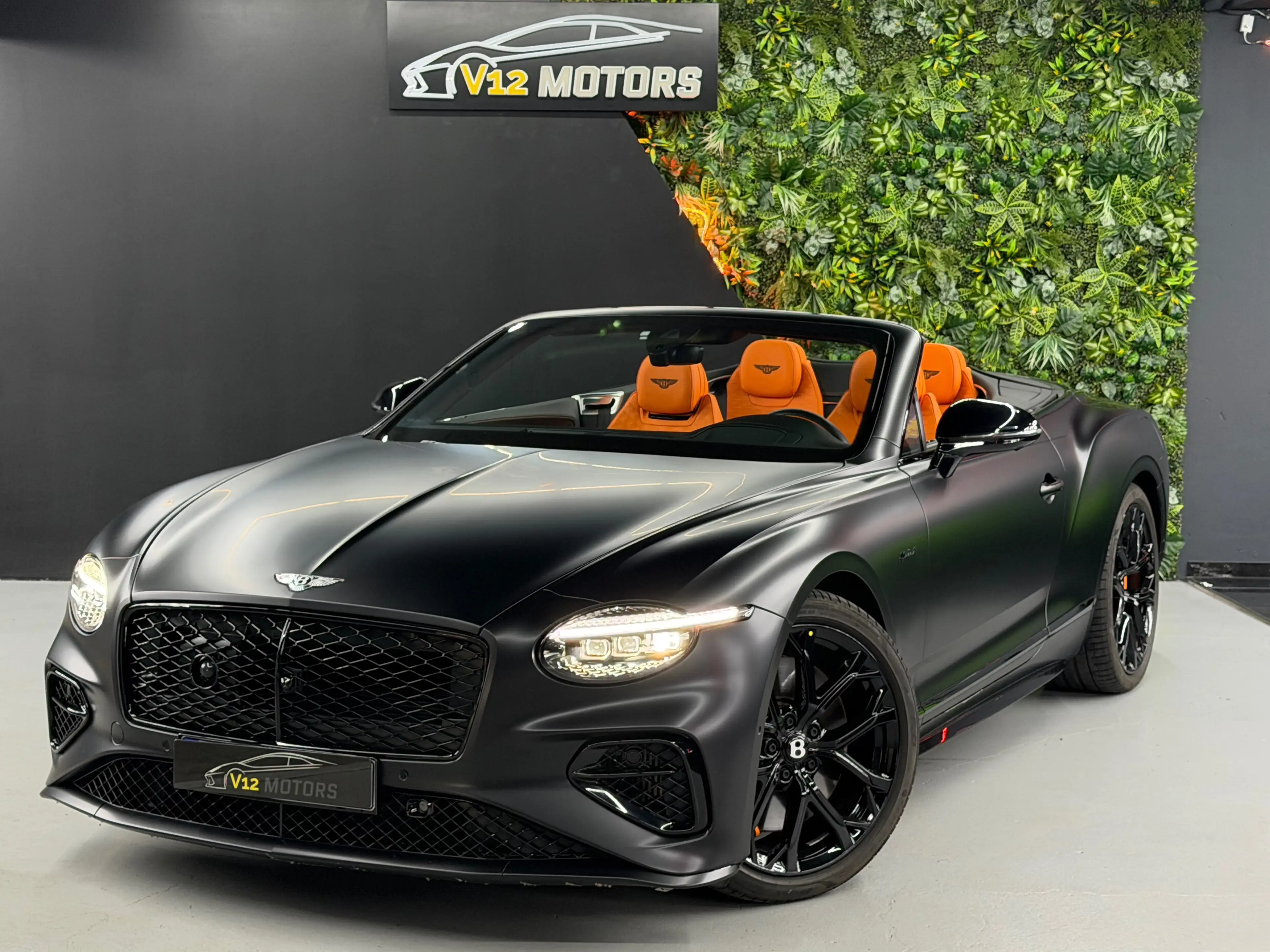 Bentley Continental GTC Speed Mulliner V8 Hermes Leder