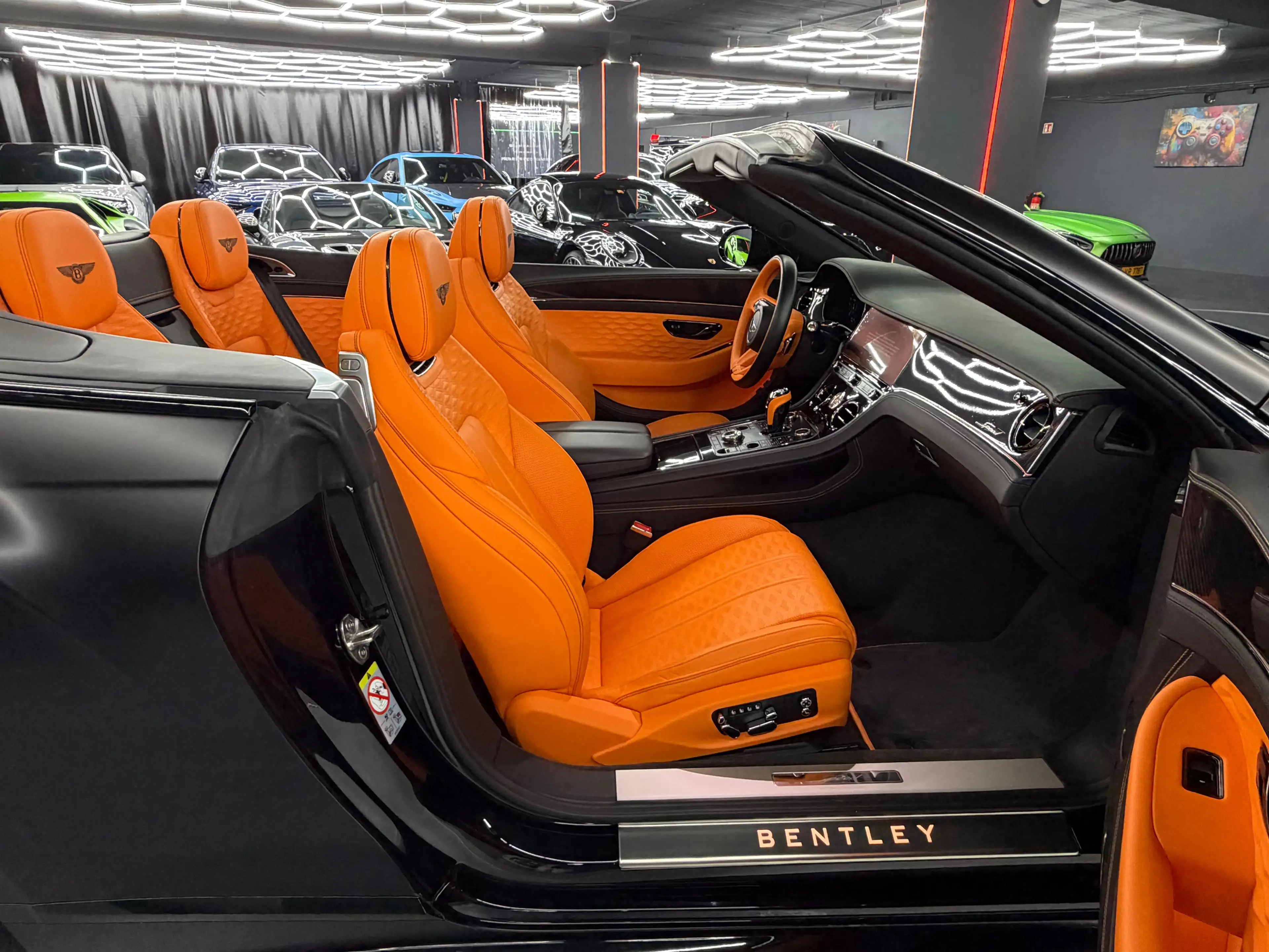 Bentley Continental GTC Speed Mulliner V8 Hermes Leder — photo 10