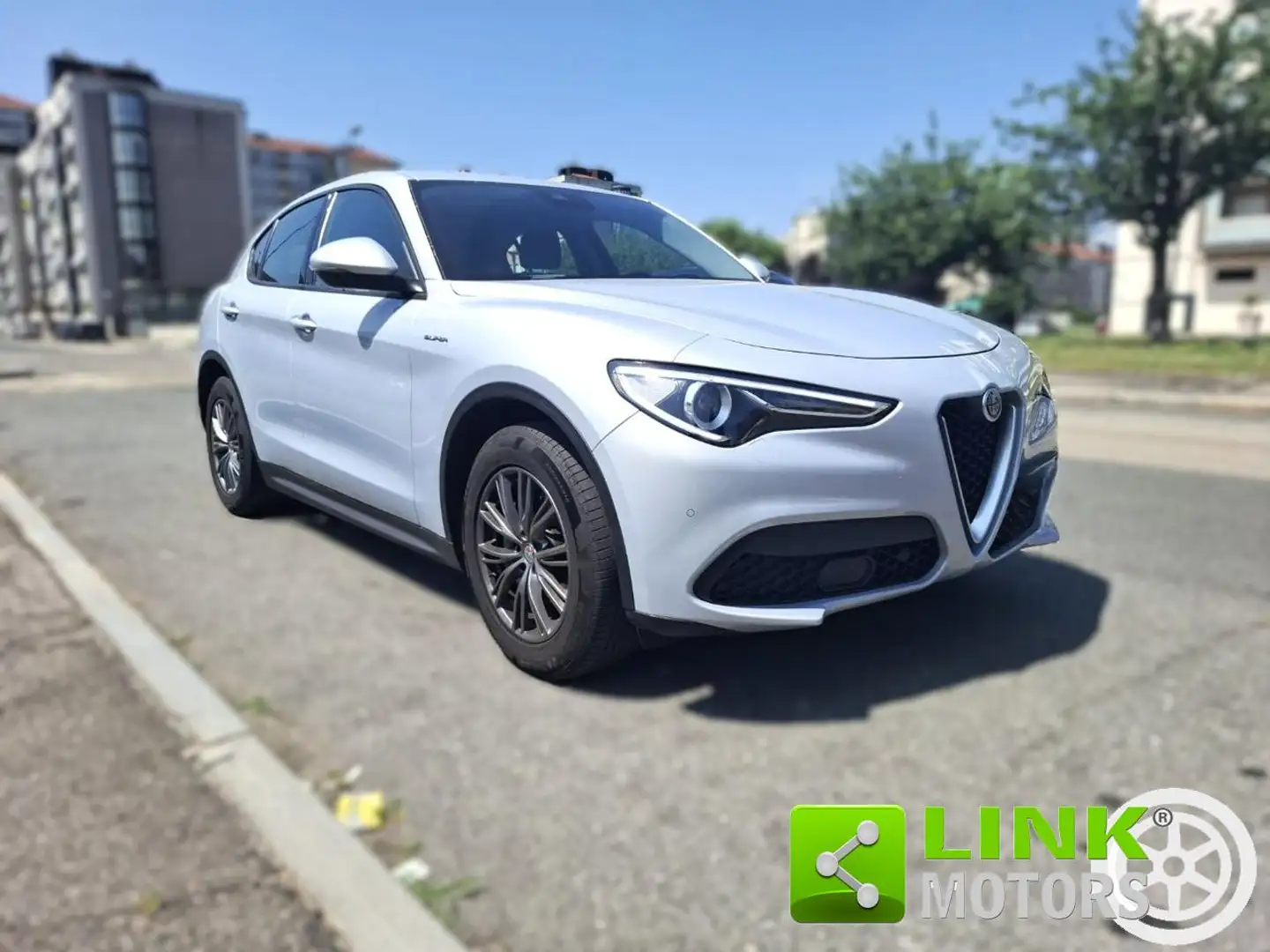 Alfa Romeo Stelvio 2.2 Turbodiesel 160 CV AT8 RWD Super Grigio - 1