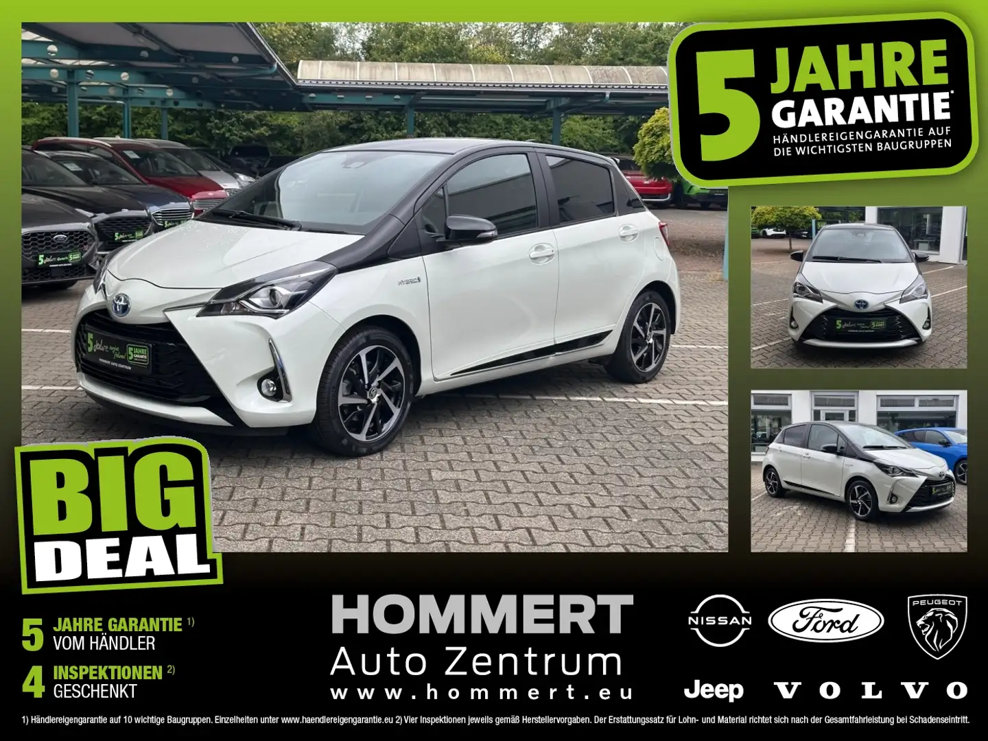 Toyota Yaris 1.5 Style Selection *Kamera*Tempomat*Sitzh* Blanc - 1