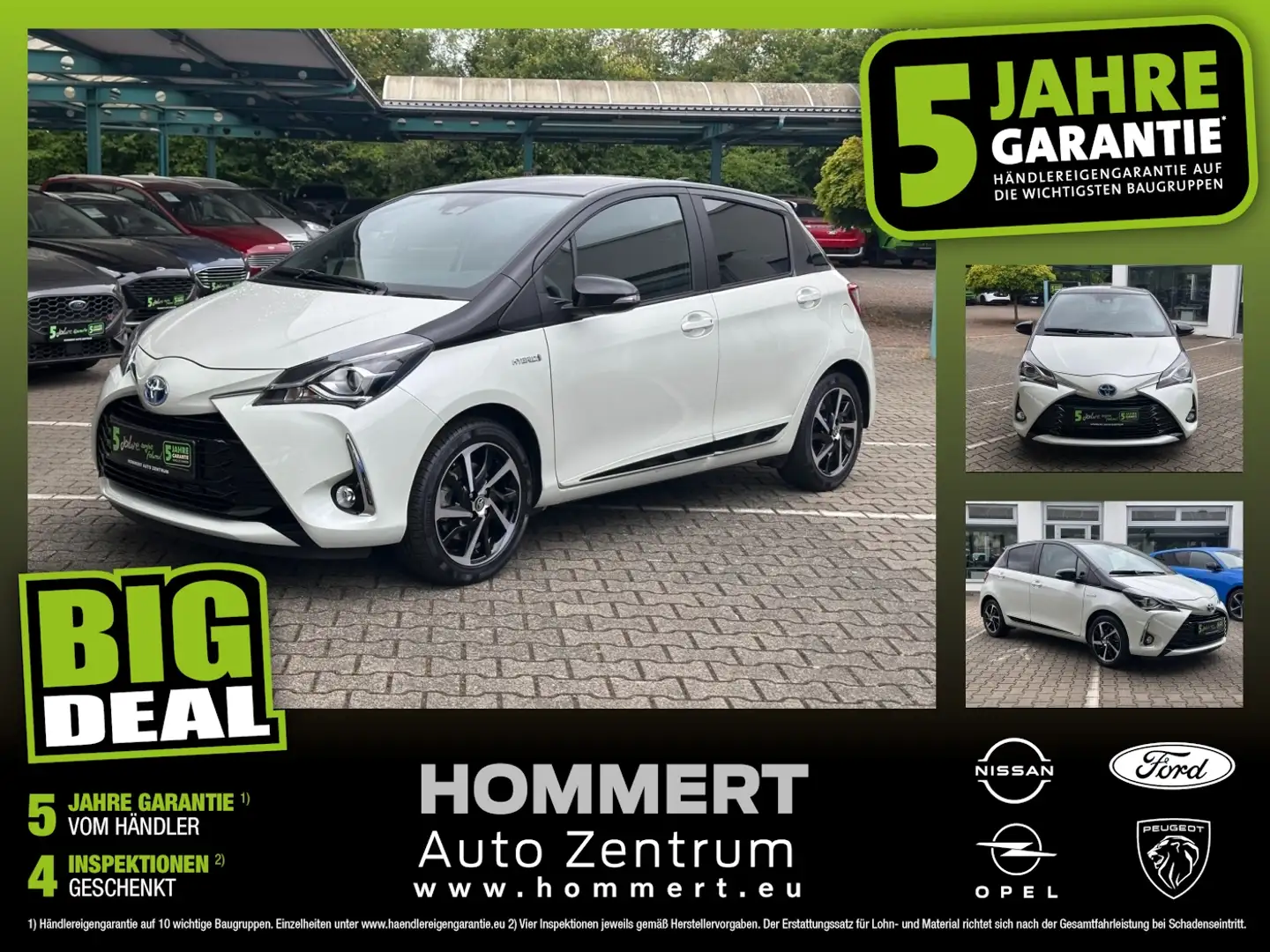 Toyota Yaris 1.5 Style Selection *Kamera*Tempomat*Sitzh* Blanc - 1