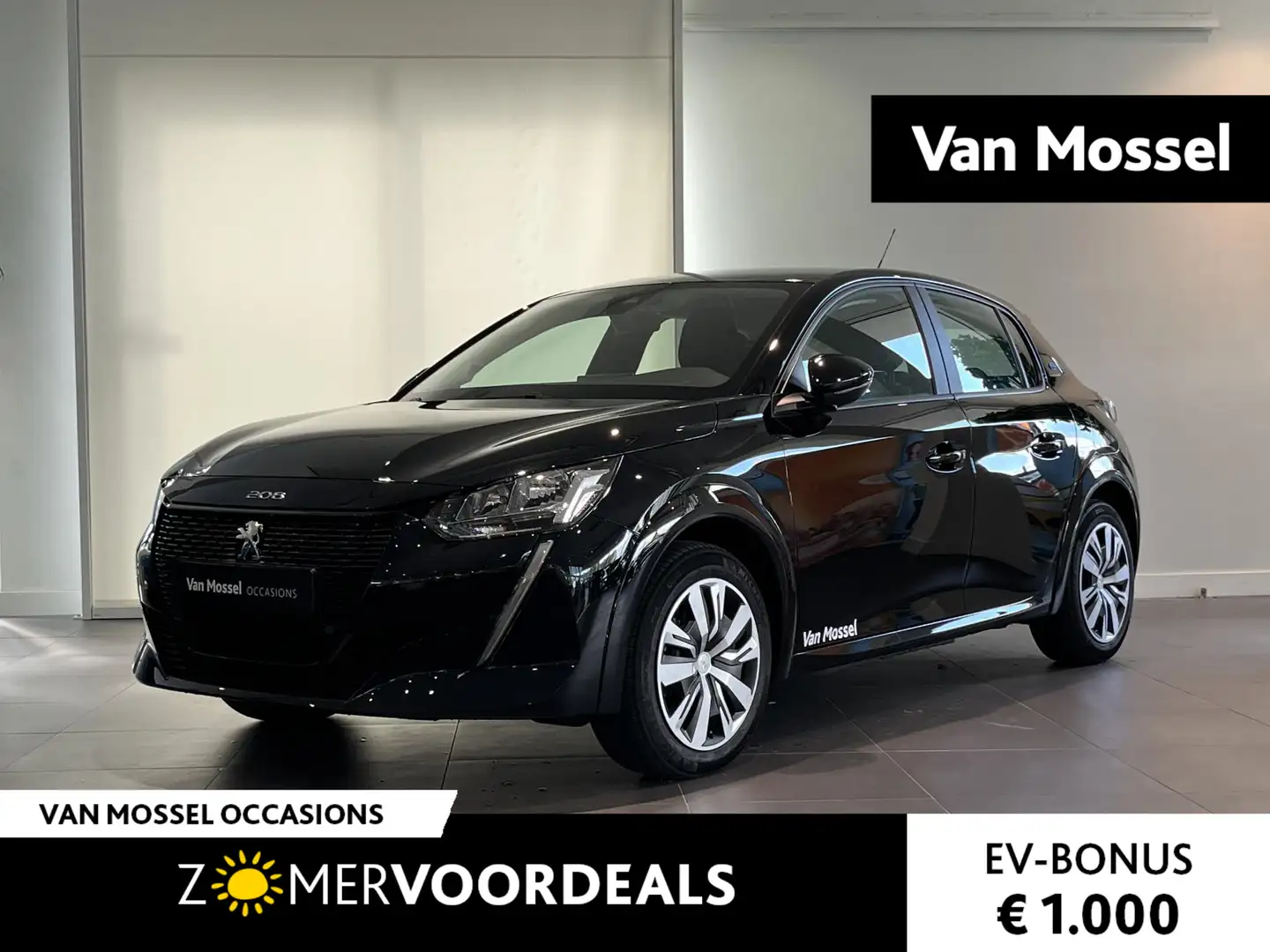 Peugeot e-208 EV Active 50 kWh l Apple Carplay l Android Auto l Negro - 1