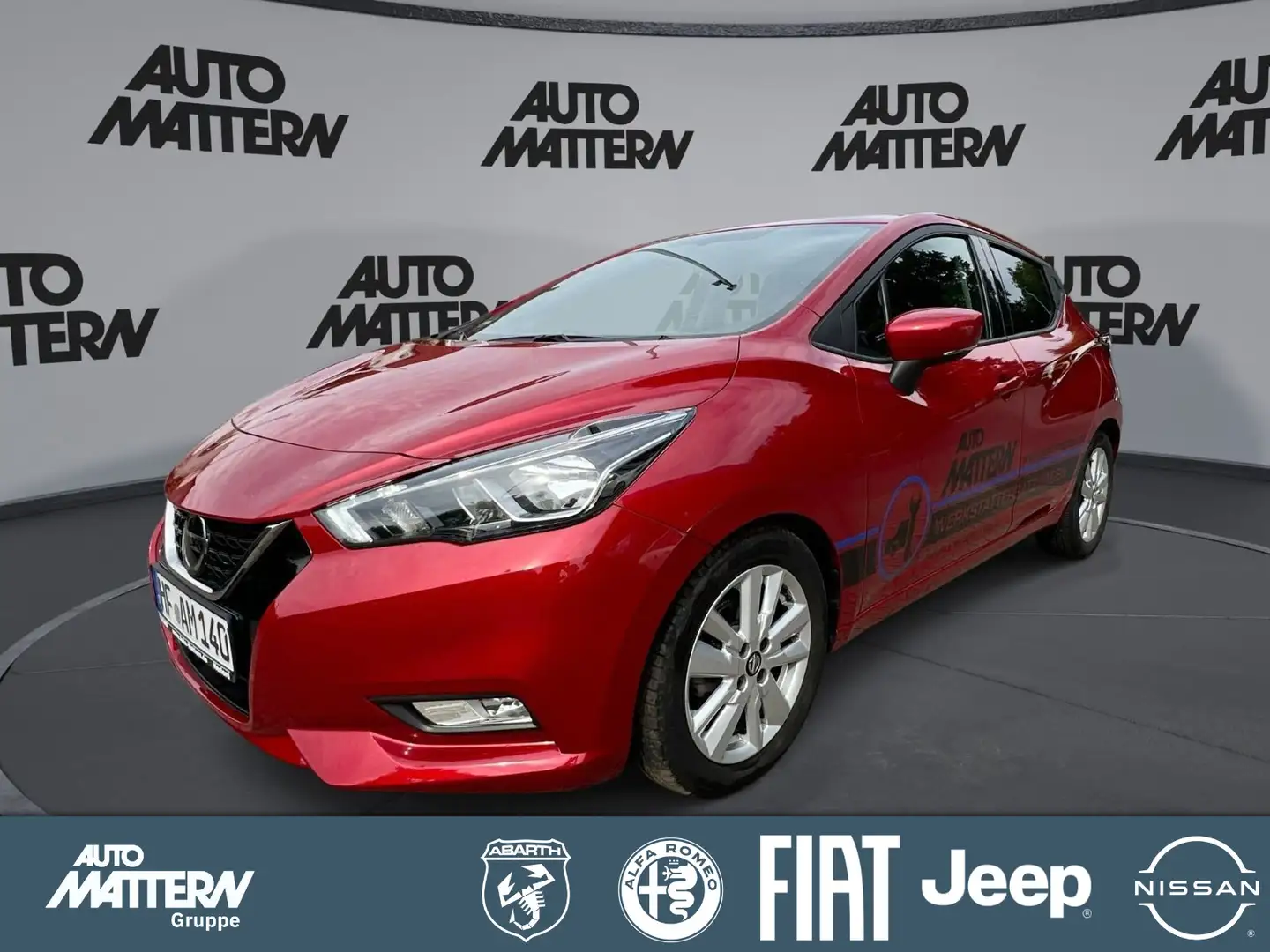 Nissan Micra N-Way|Klimaaut.|PDC|SHZ|Tempomat|Bluetooth Rouge - 1