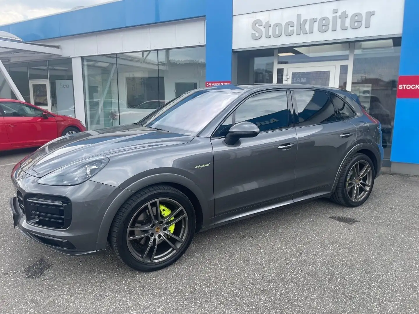 Porsche Cayenne III E-Hybrid PHEV AUt. Gris - 2