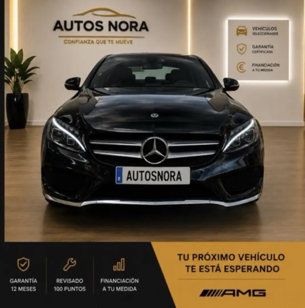 Mercedes-Benz C 220 220d 9G-Tronic Negro - 2