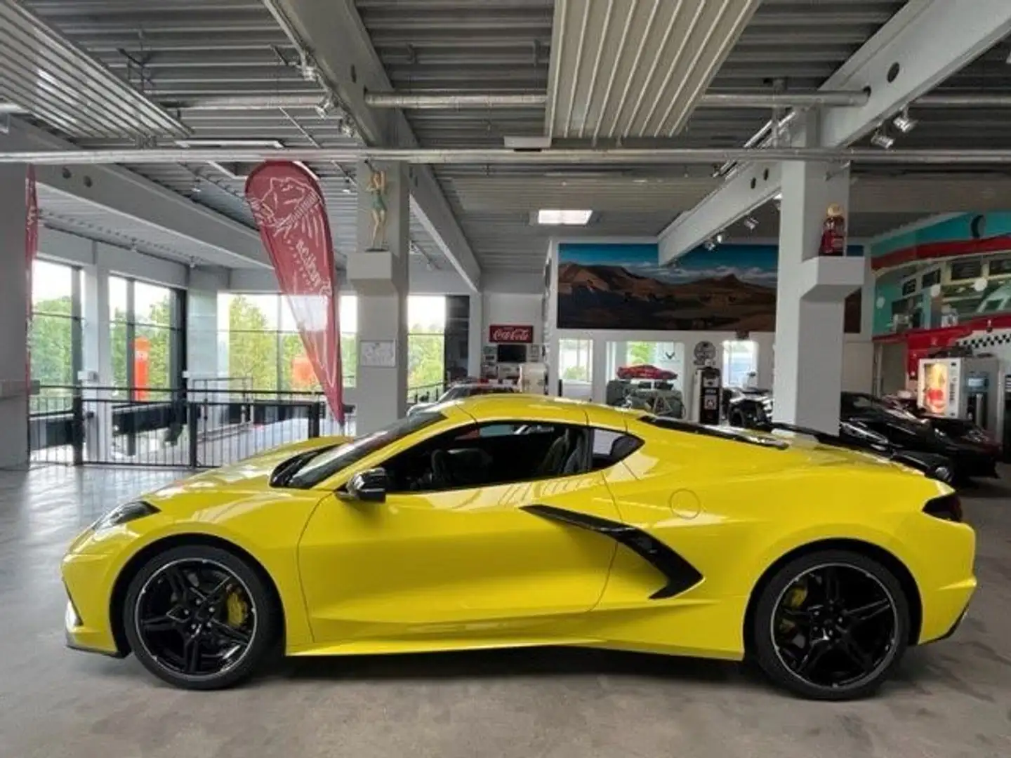 Corvette C8 Coupe 3LT Europa Modell GEIGERCARS Yellow - 1