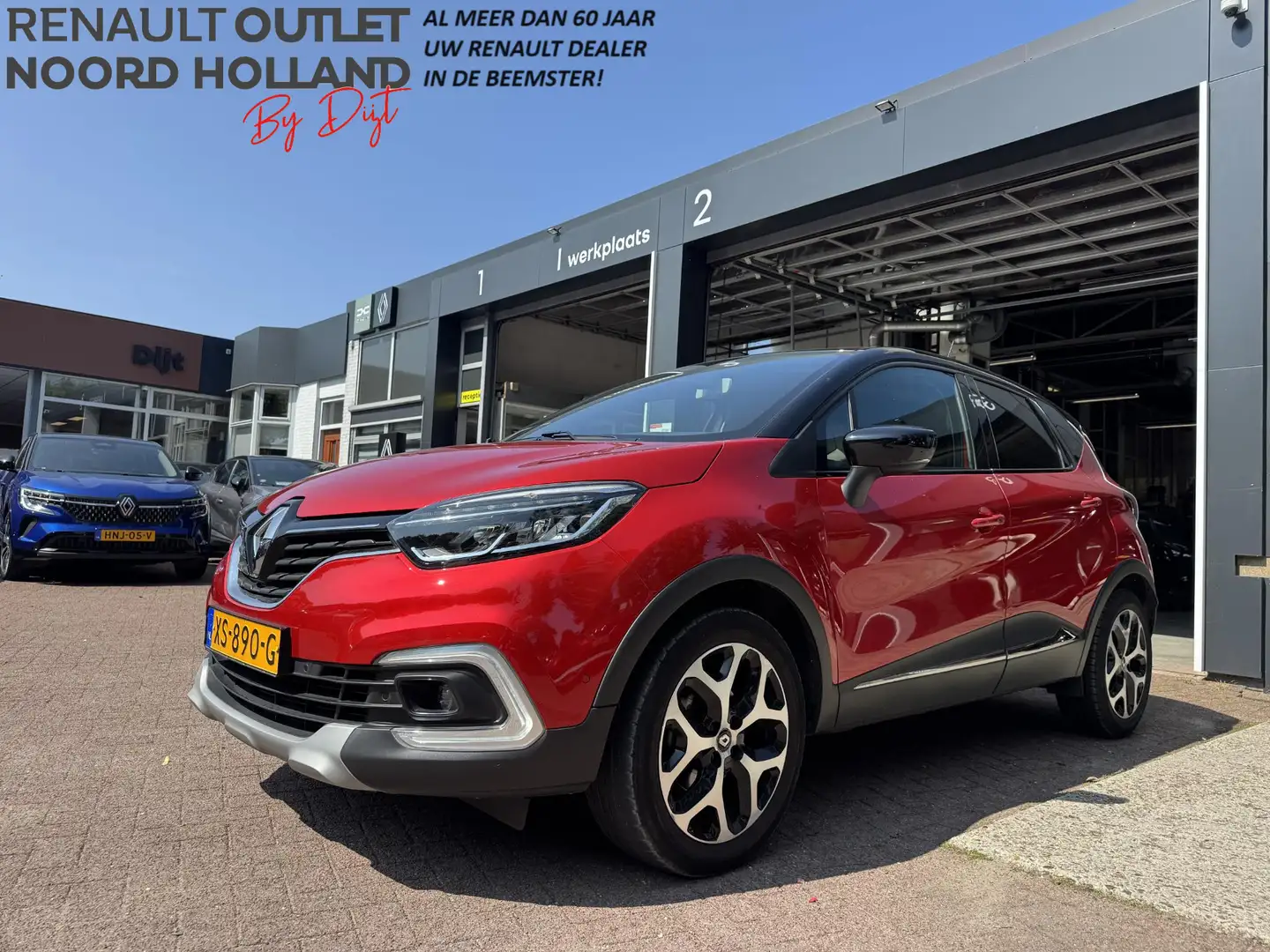 Renault Captur 1.3 Tce 150pk EDC Intens+Trekhaak! Rouge - 1