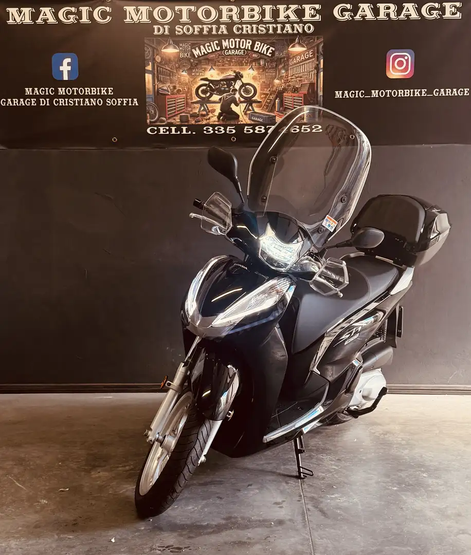 Honda SH 300 sport abs/ trattabile Nero - 1