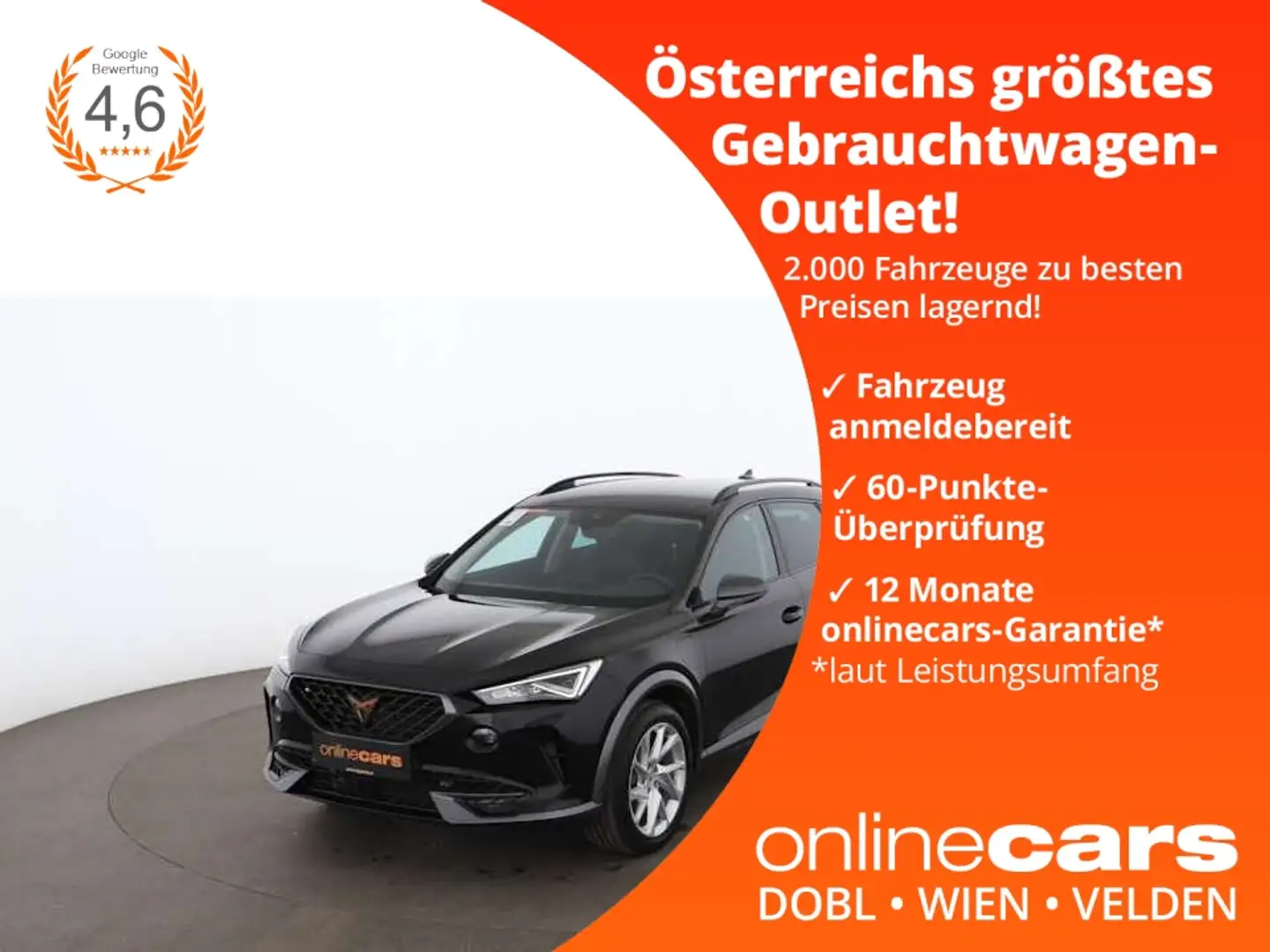 CUPRA Formentor 1.4 eHybird PHEV 150/204 Aut LED RADAR Schwarz - 1