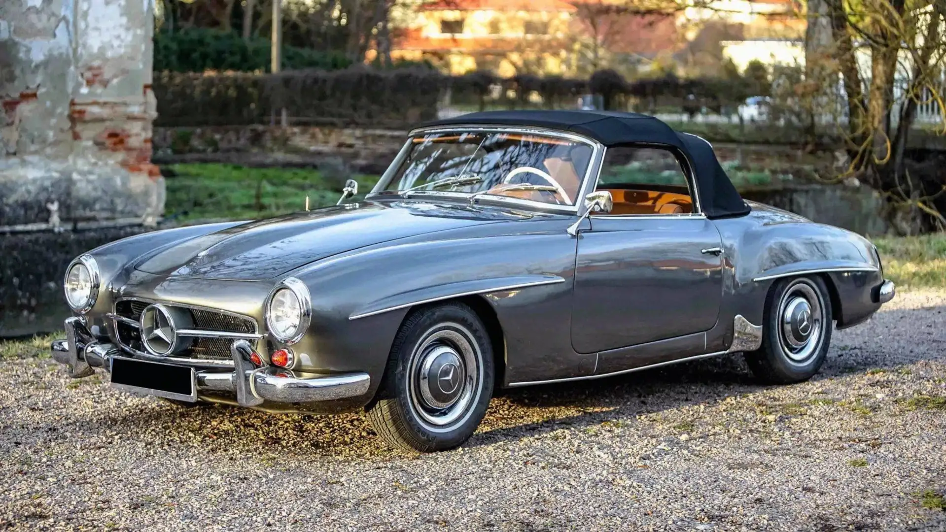 Mercedes-Benz 190 W121 190 SL Gri - 1