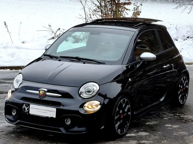 Abarth 595 Turismo | elektr. Panorama | Brain-Rennkat | Sovrappost...