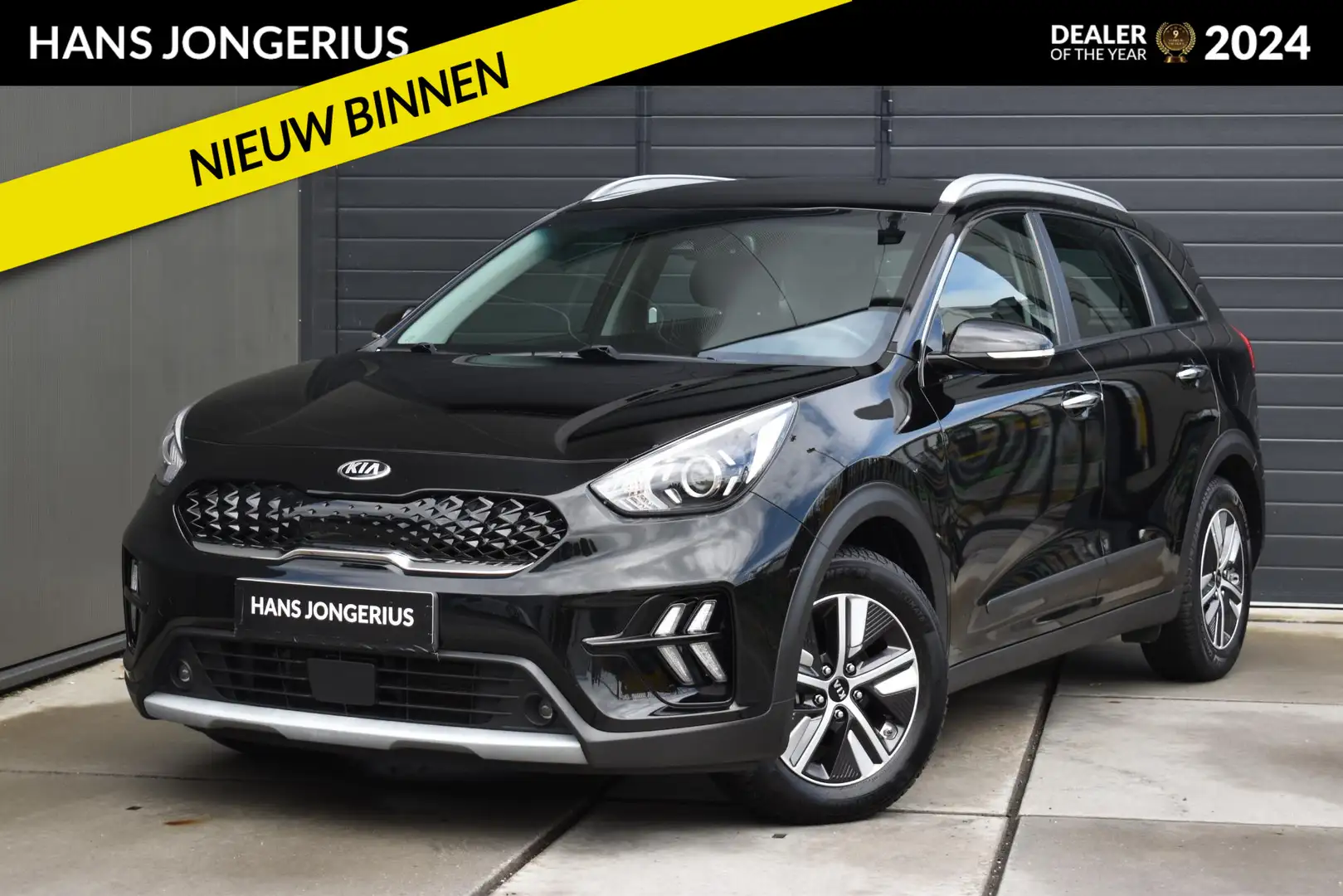 Kia Niro 1.6 GDi Hybrid DynamicLine | AUTOMAAT | CAMERA | N Zwart - 1