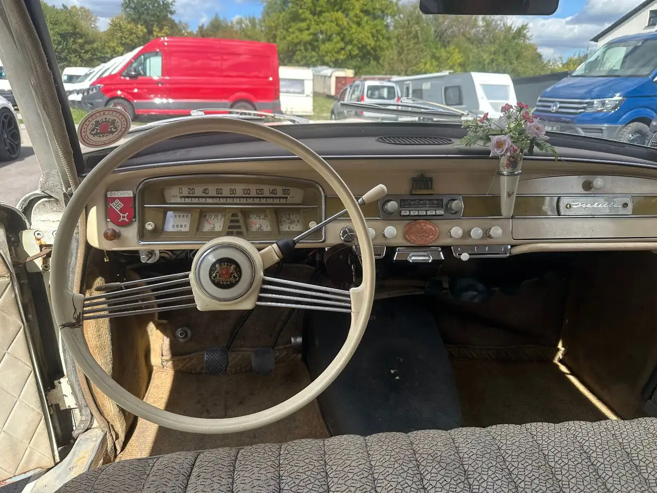 Borgward ISABELLA 1961 OLDTIMER RARITÄT RADIO AHK, foto 4