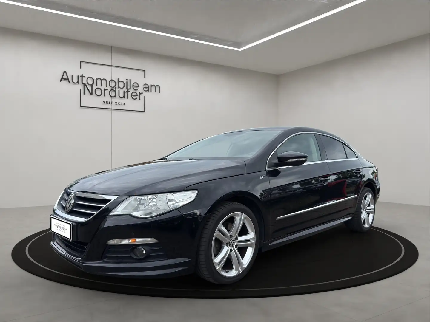 Volkswagen Passat CC 1.8 TSI R-Line-Leder-Navi-Scheckheft-PDC-18Zoll Schwarz - 1