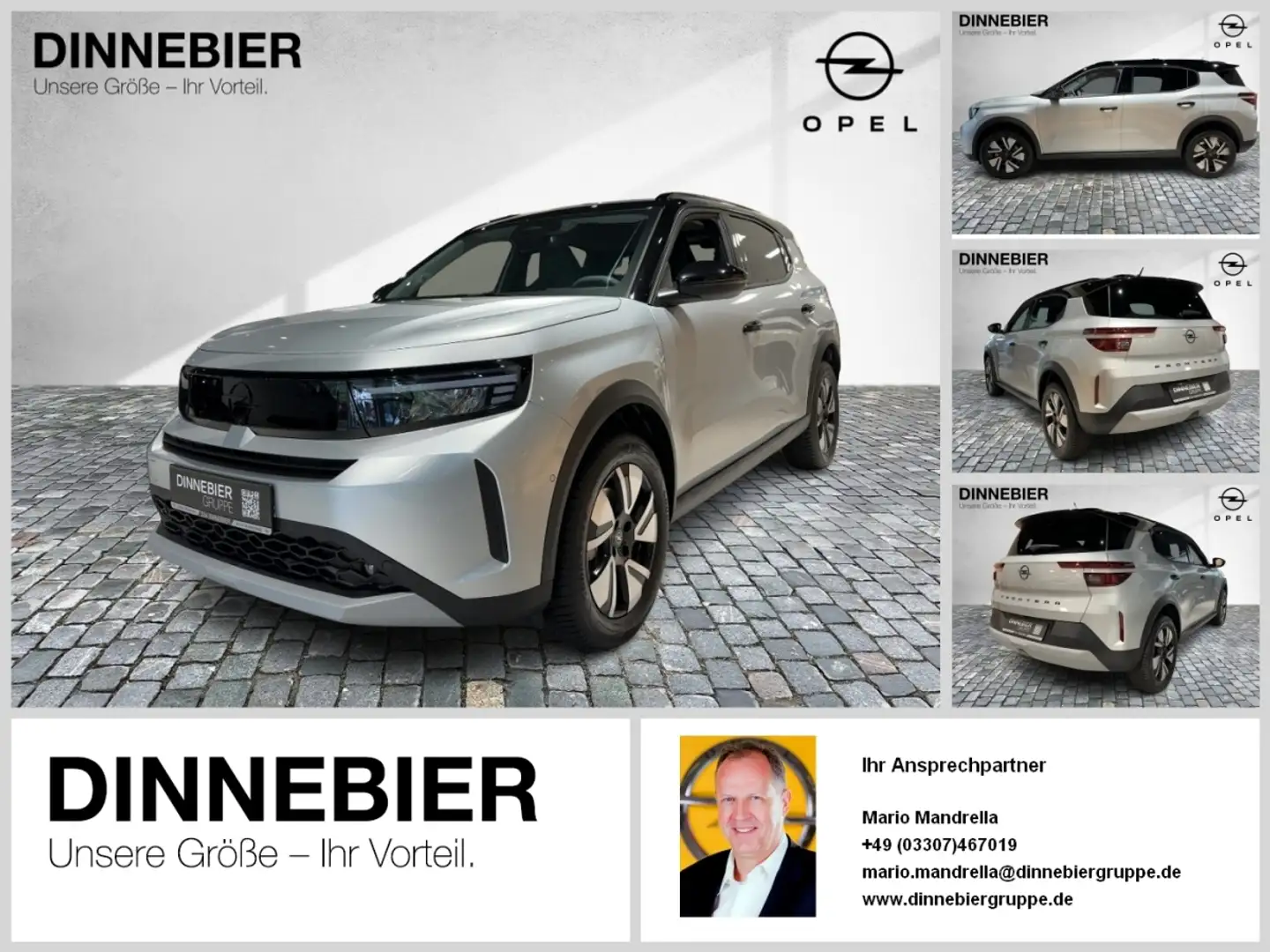 Opel Frontera Electric GS LED+Kamera+Allwetter+Navi Silber - 1
