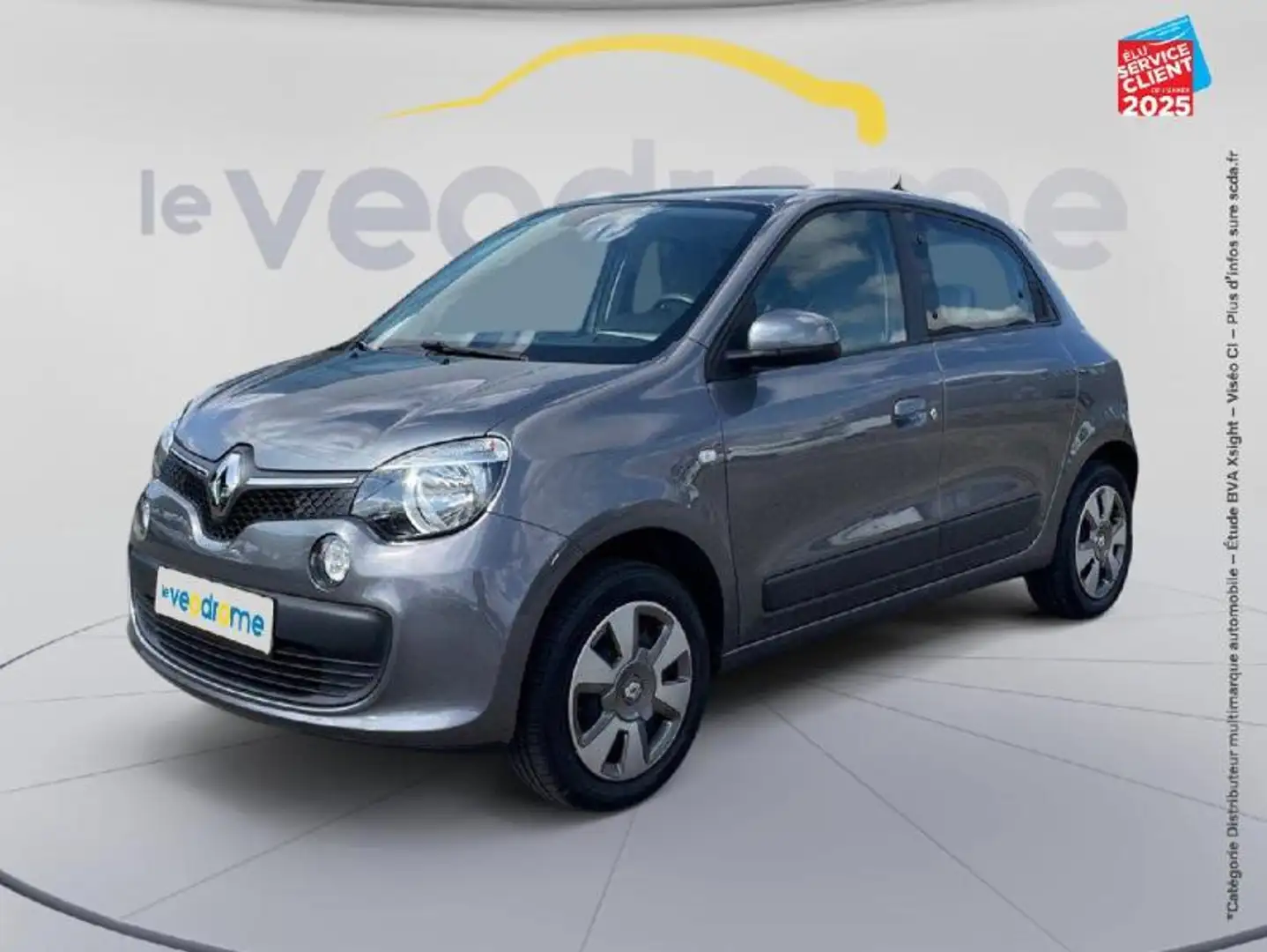 Renault Twingo 1.0 SCe 70ch Stop\u0026Start Limited 2017 eco² Gris - 1