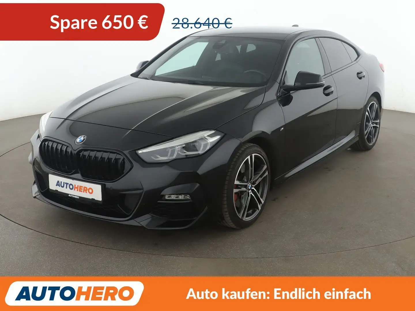 BMW 220 220d Gran Coupe M Sport Aut. *NAVI*VC*LED*ACC* Schwarz - 1