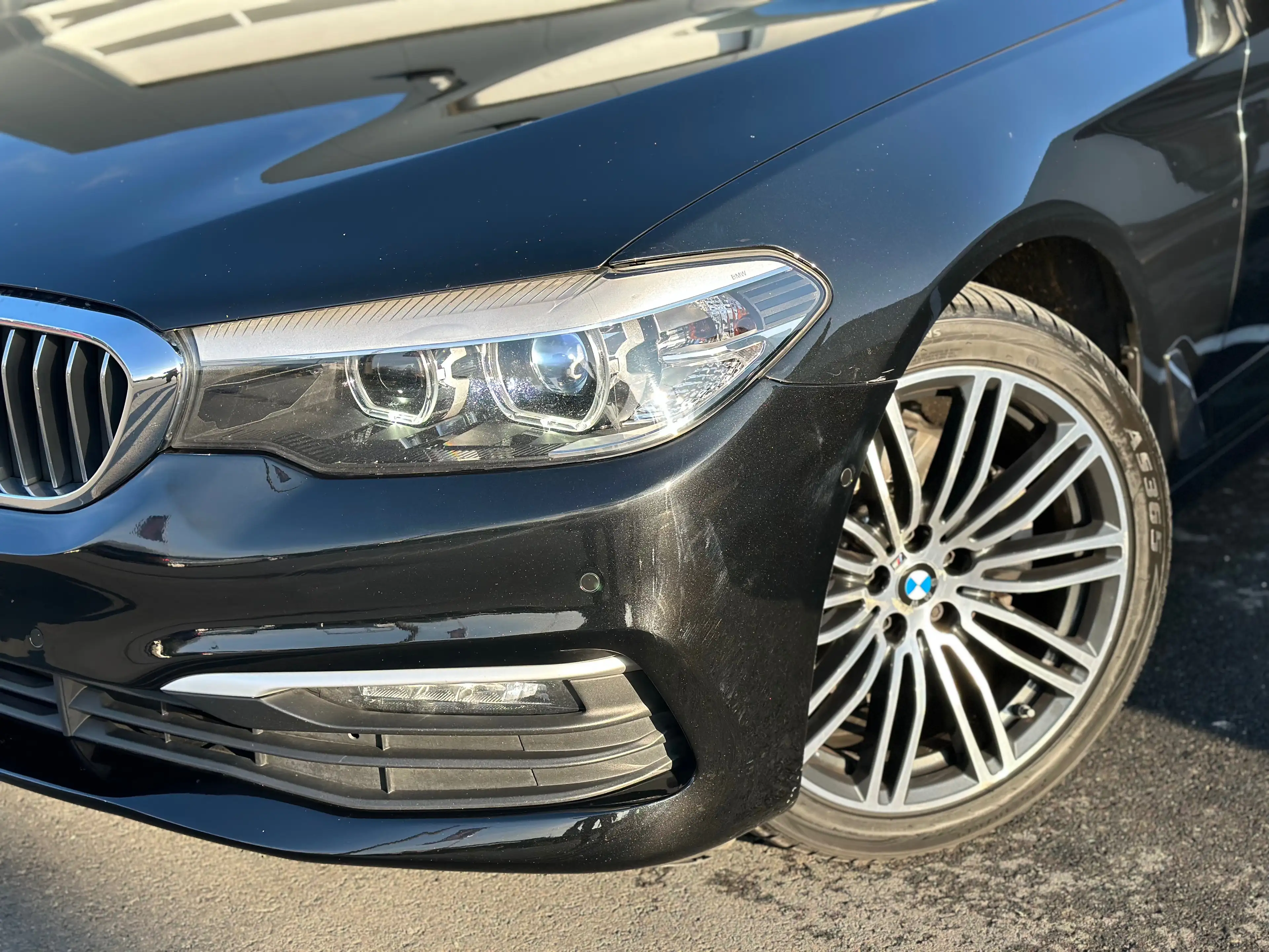BMW 518 518d HISTORIQUE COMPLET / FULL LED / CAM / TVA — photo 14