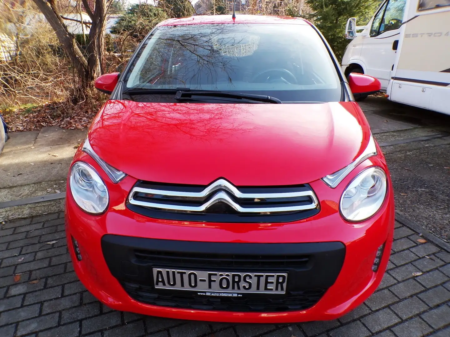 Citroen C1 Feel, nur 7520 km, DAB-Radio Rot - 2