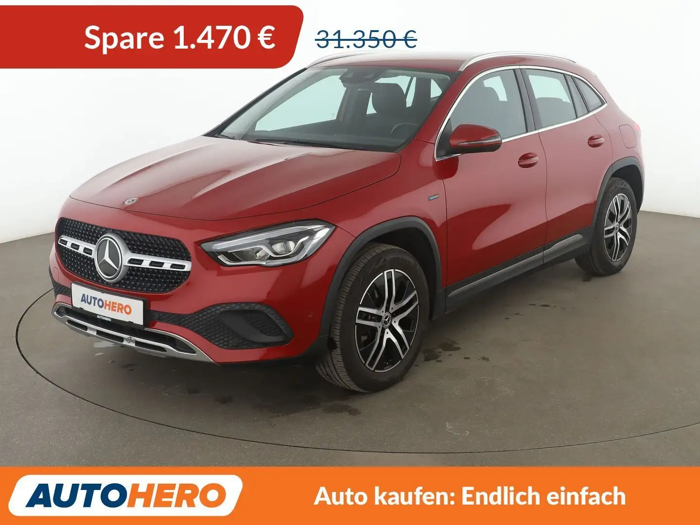 Mercedes-Benz GLA 250 GLA 250e Progressive Aut*NAVI*LED*TEMPO*CAM*PDC* Rouge - 1