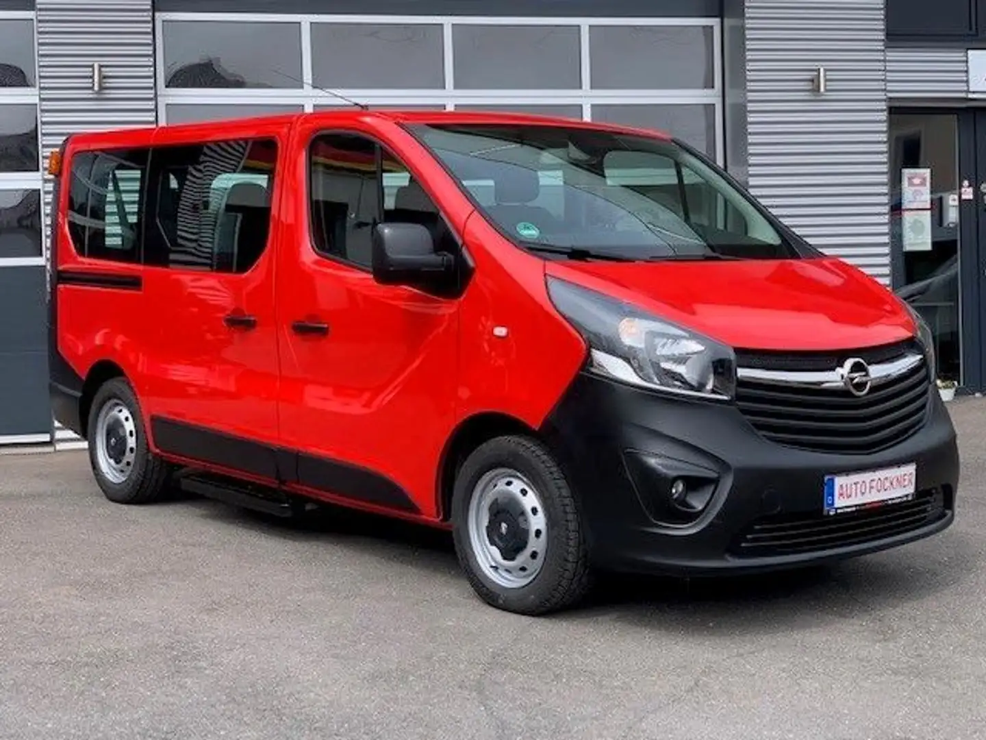 Opel Vivaro B 1.6 CDTi 9-Sitzer Bus L1H1 1.Hand Klima Rot - 2