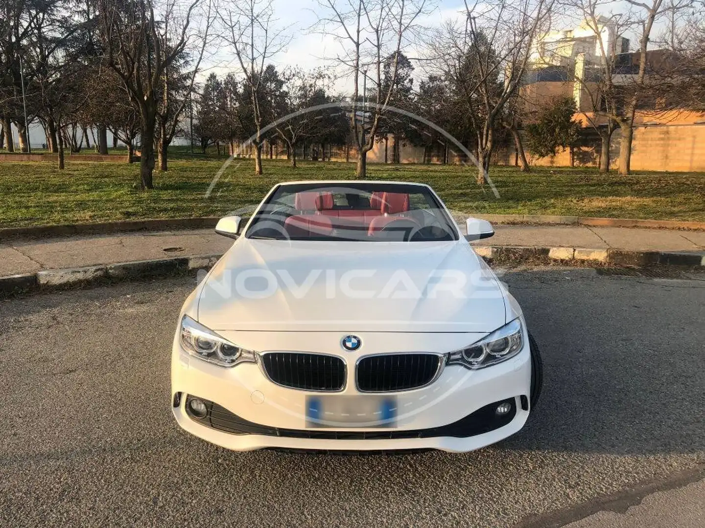 BMW 420 420d Cabrio Luxury 190cv auto Biały - 2