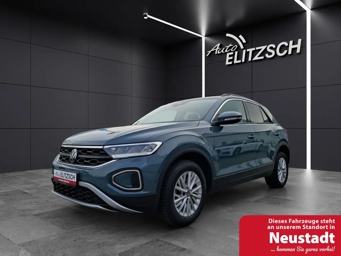 Volkswagen T-Roc TSI Life LED Navi AID Park-Assist SH LM Blau - 1