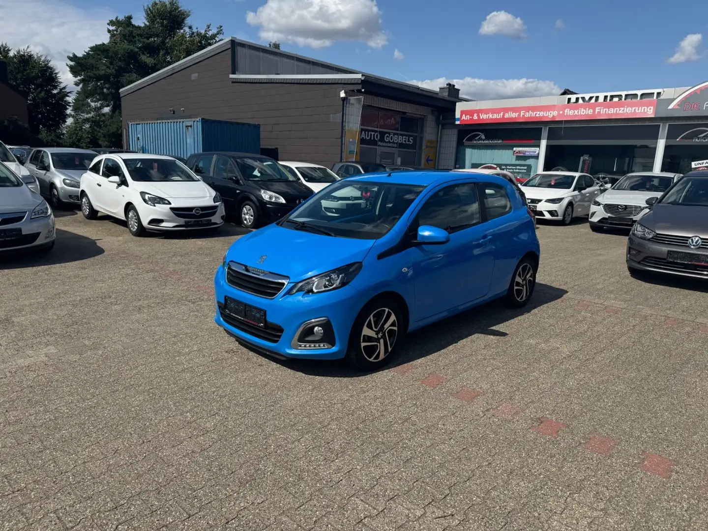 Peugeot 108 Allure Keyless Kamera Tempomat 2HD Blau - 1