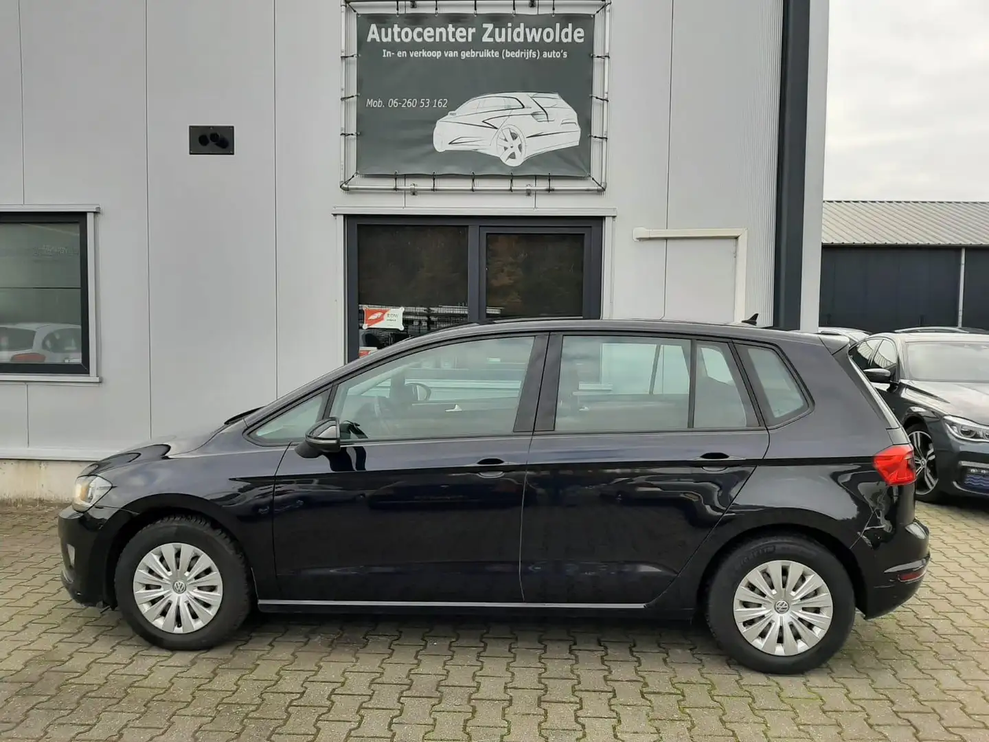 Volkswagen Golf Sportsvan 1.2 TSI Easyline navi airco cruise Zwart - 2
