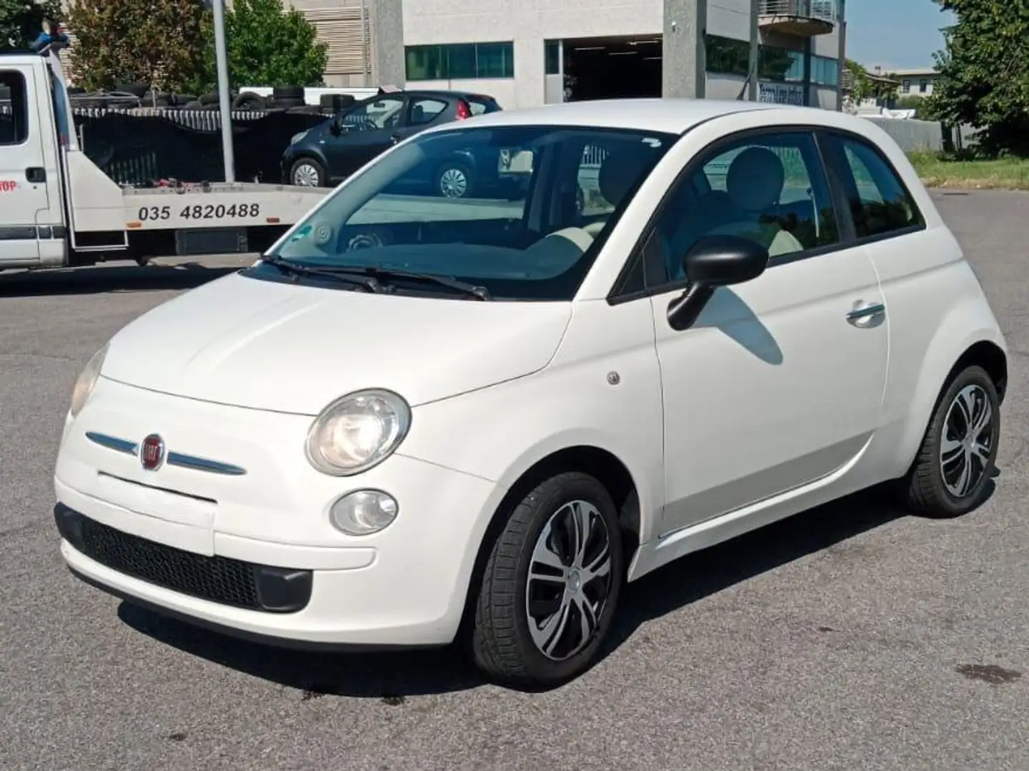 Fiat 500 500 1.2 Lounge 69cv Bianco - 1