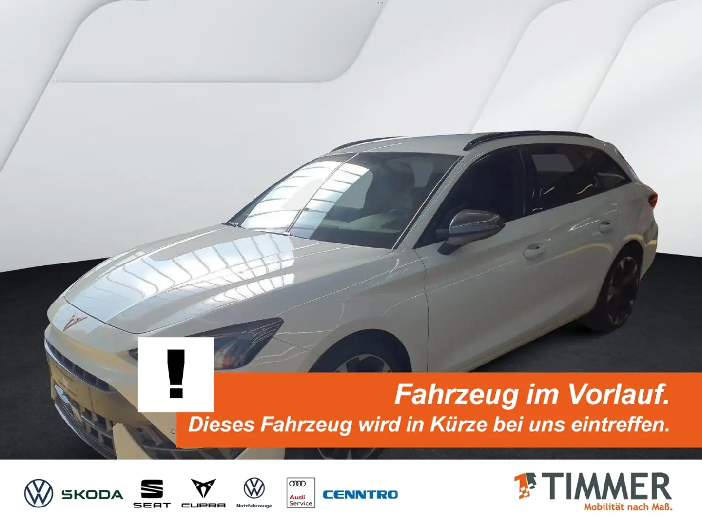 CUPRA Leon Sportstourer 1.5 eTSI 150PS DSG NAVI*ACC*RKAM*LED Weiß - 1