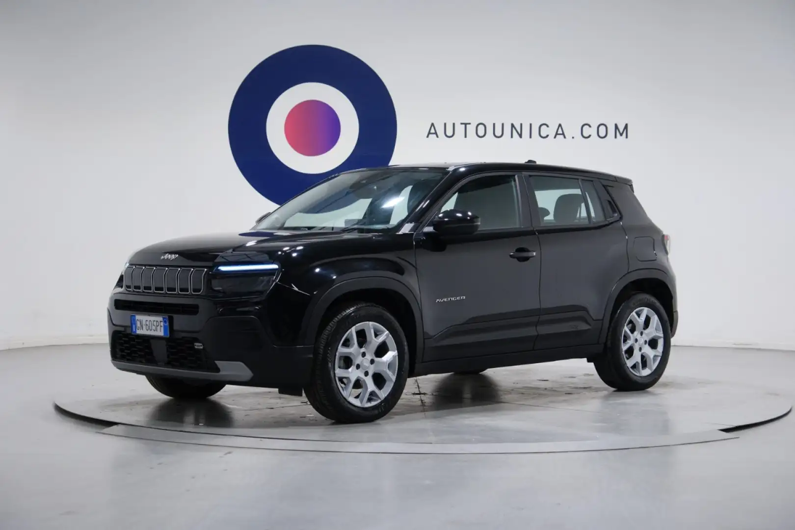 Jeep Avenger 1.2 TURBO 100 CV LONGITUDE FARI LED NEOPATENTATI Noir - 1